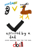 Bush Chooks – Approved by a Dad Graphic Tee