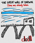 The Great Wall of Darwin – Graphic Tee