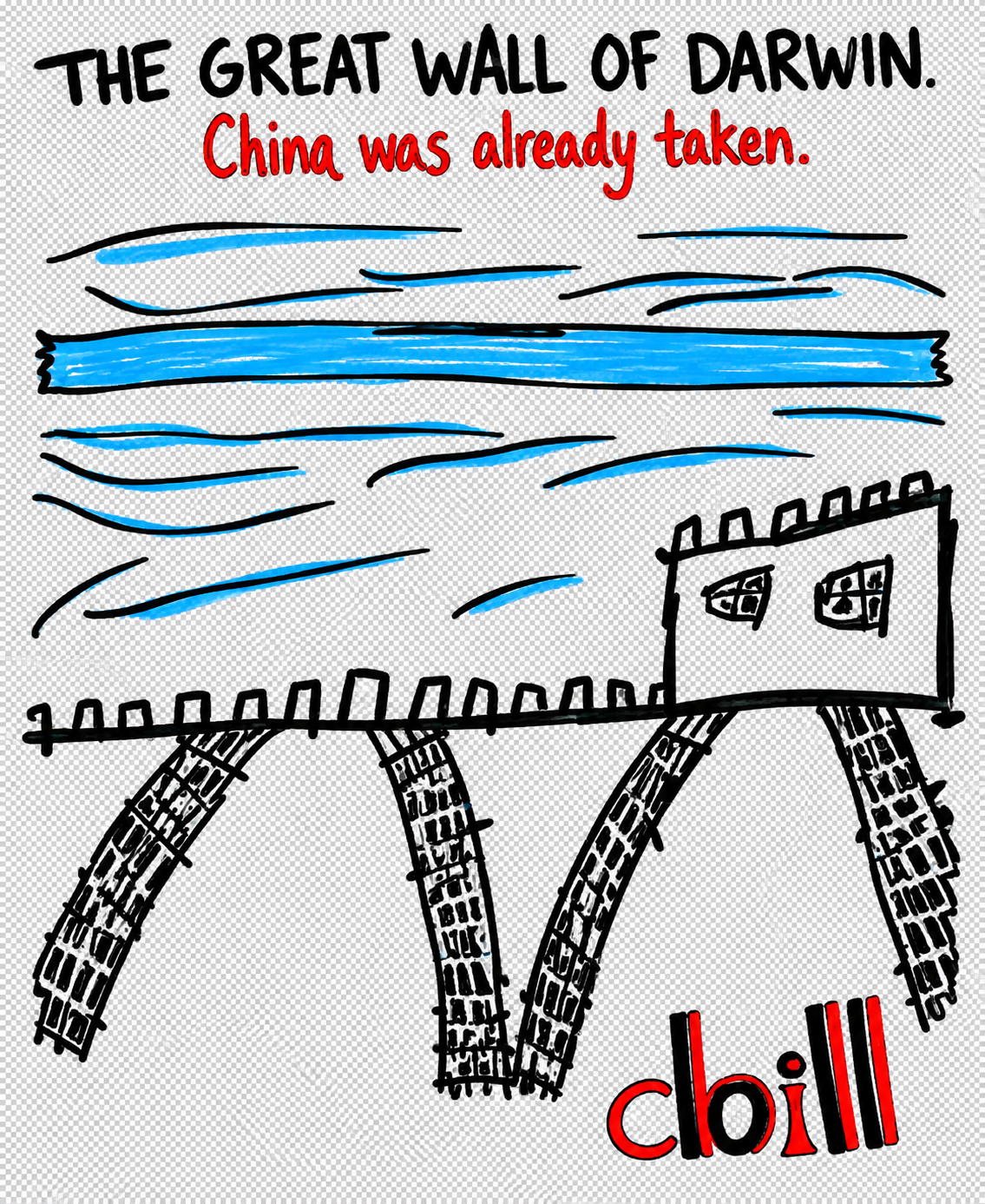 The Great Wall of Darwin – Graphic Tee